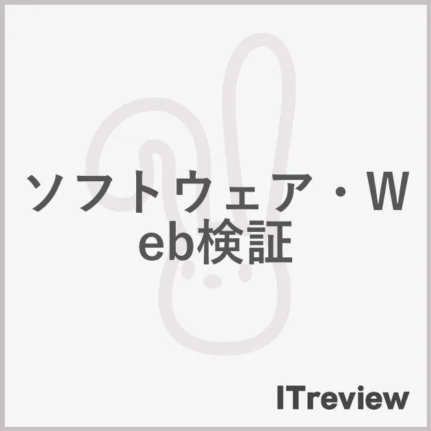 ソフトウェア・Web検証