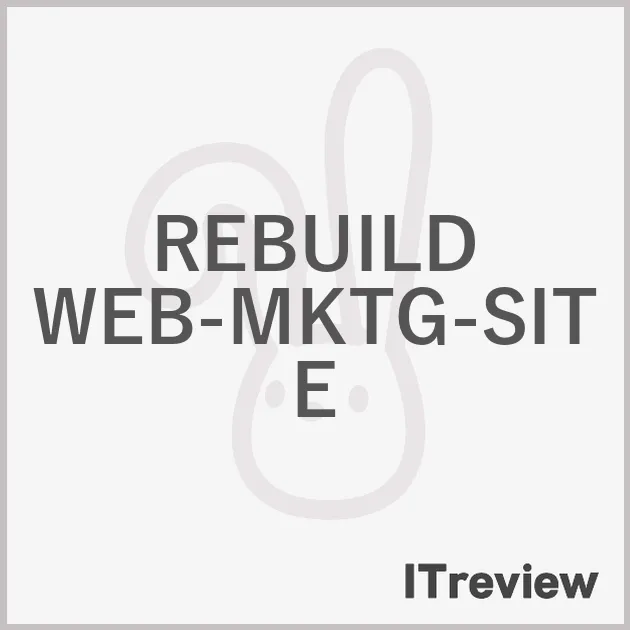 REBUILD WEB-MKTG-SITE