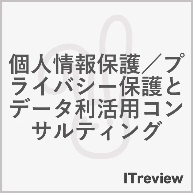 個人情報保護／プライバシー保護とデータ利活用コンサルティング