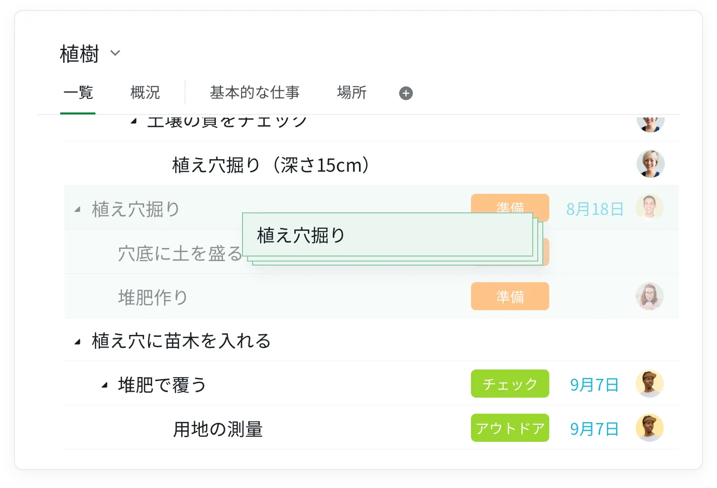 スマートサブリスト：やるべきことに集中できます