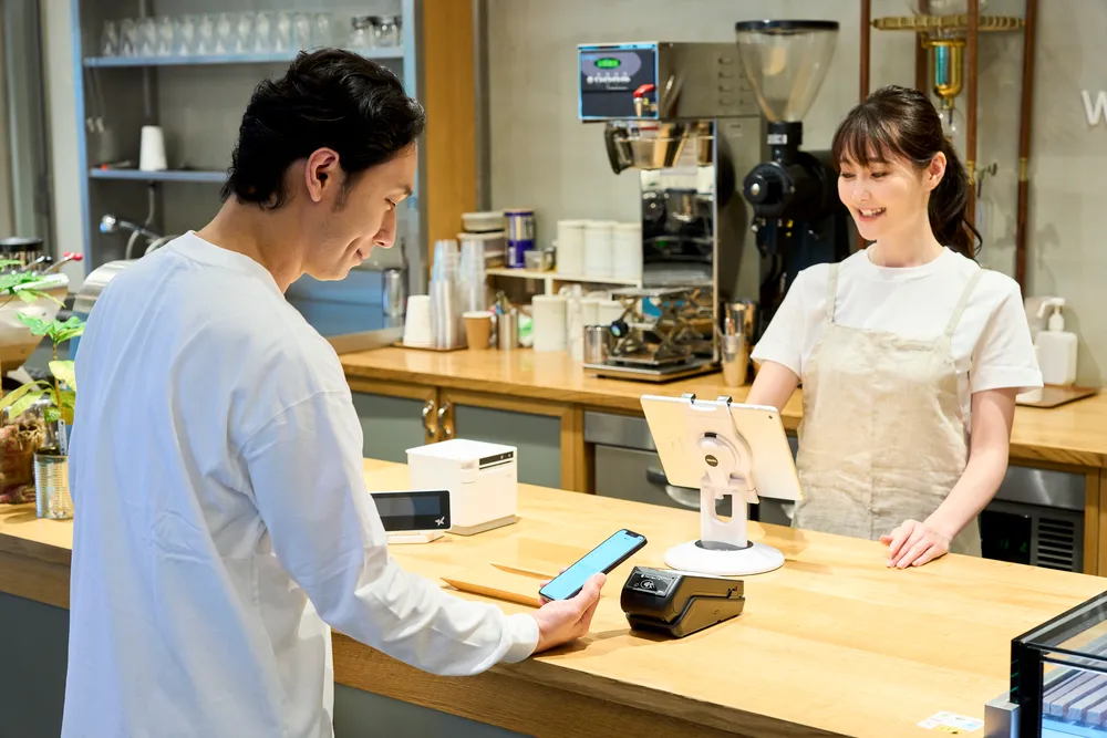 飲食店におけるスマレジの利用シーン