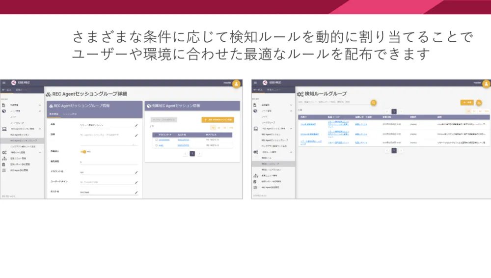 検知ルールとアラート