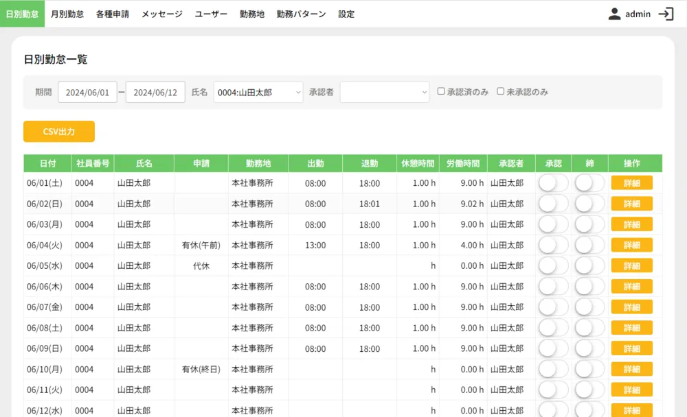 管理画面詳細イメージ