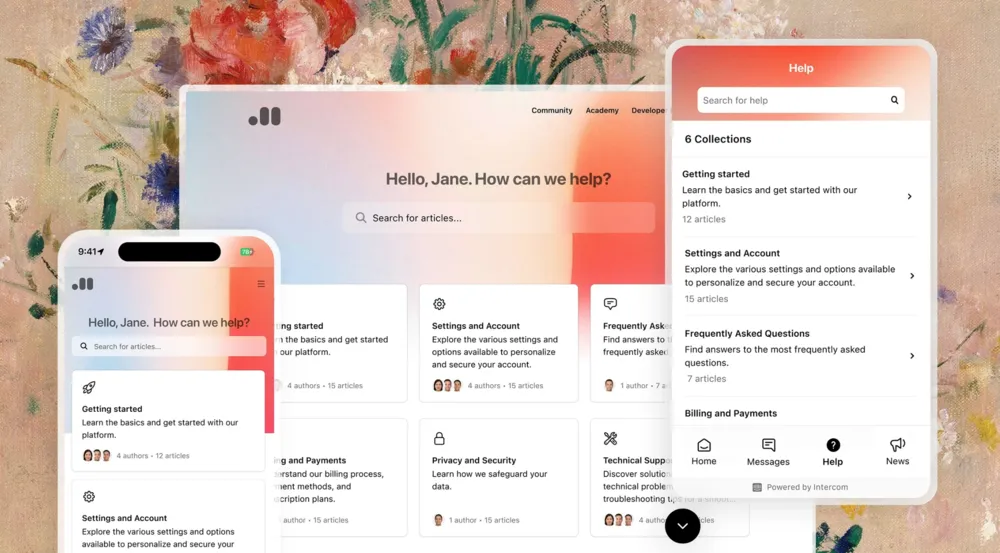 Intercom FAQ(Help Center)とAIチャット