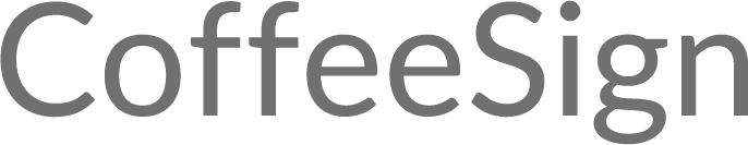 CoffeeSign