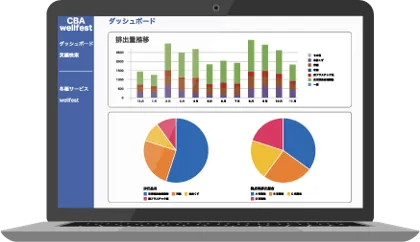ダッシュボード画面