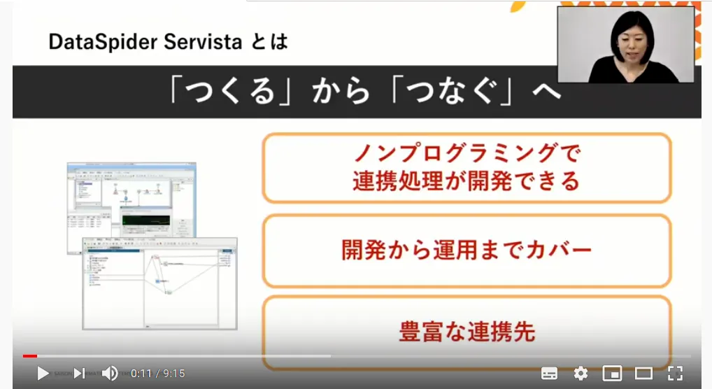 DataSpider Servista 【製品機能のご紹介】