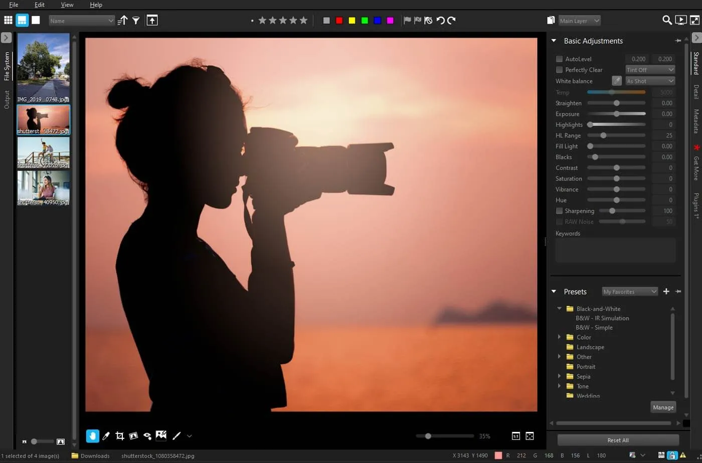 AfterShot™ 3 HDR – RAW 写真編集ソフト
