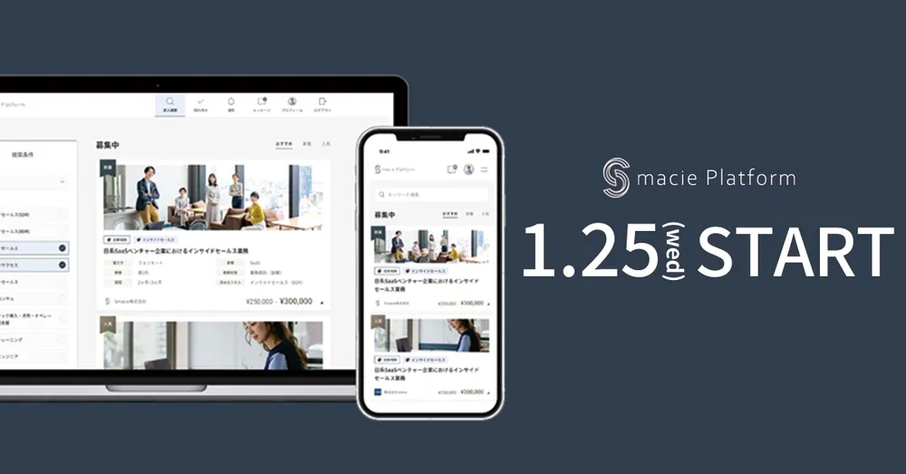 2023年1月25日Smacie Platform正式リリース