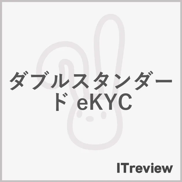 ダブルスタンダード eKYC