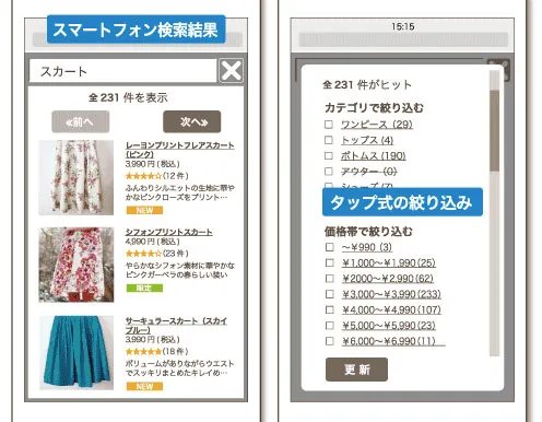 ポップファインド スマートフォンサイト導入イメージ