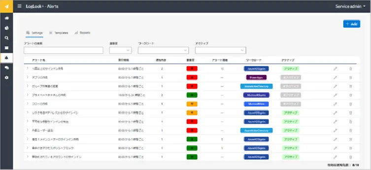 NEW！アラート機能