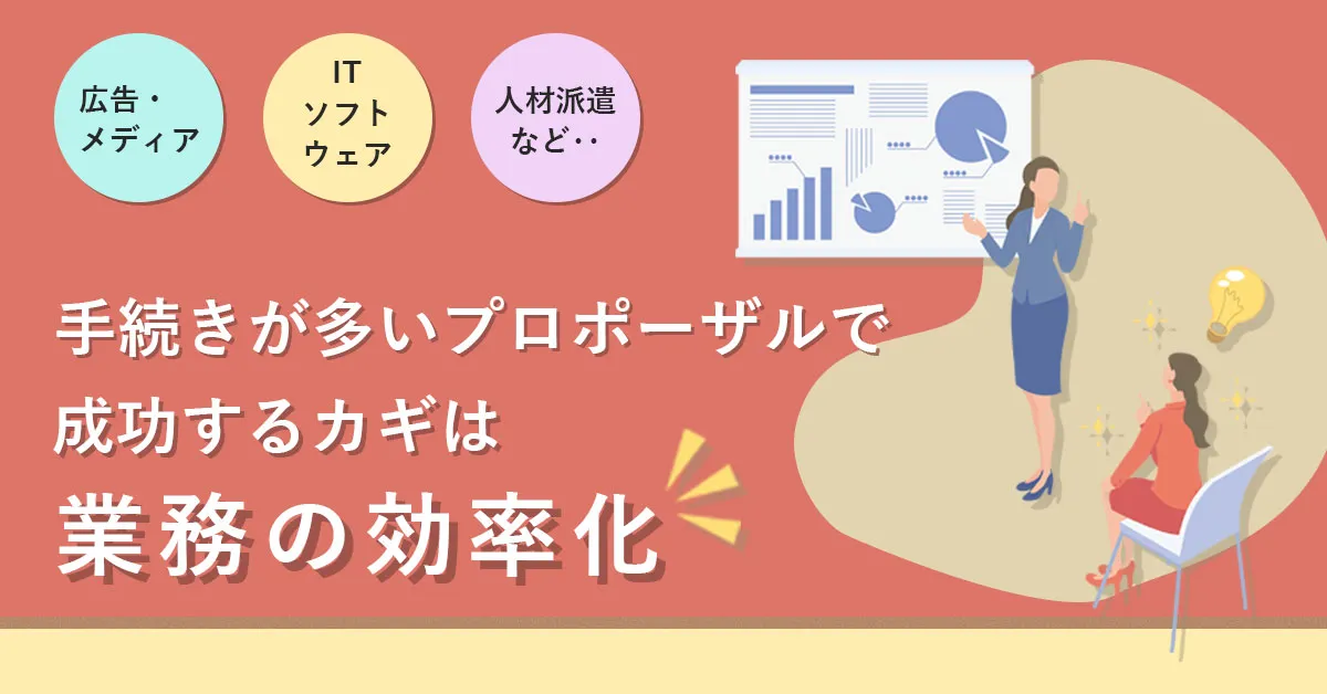 プロポーザル案件で勝率を高める、効率化のコツ