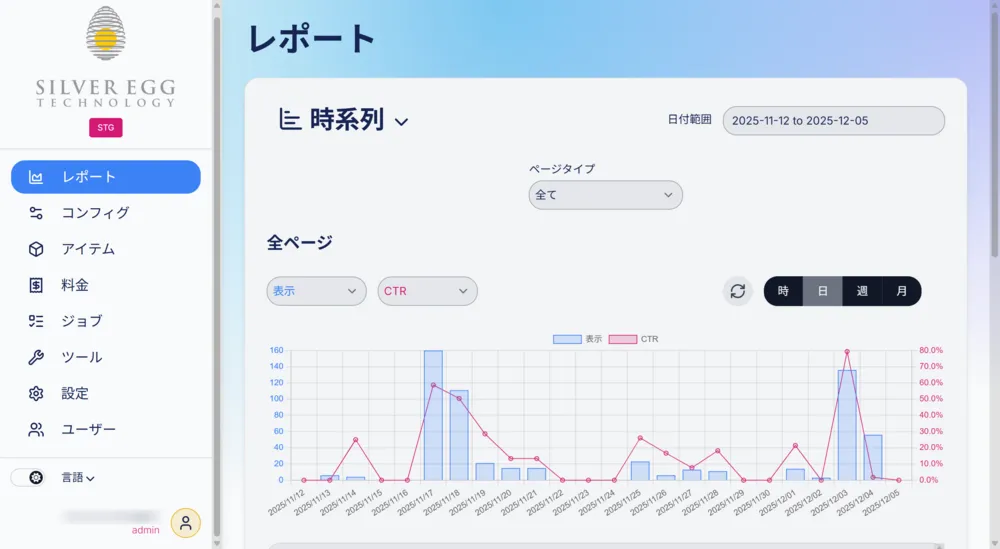 【管理ポータルUI②】アイジェント・レコメンダー