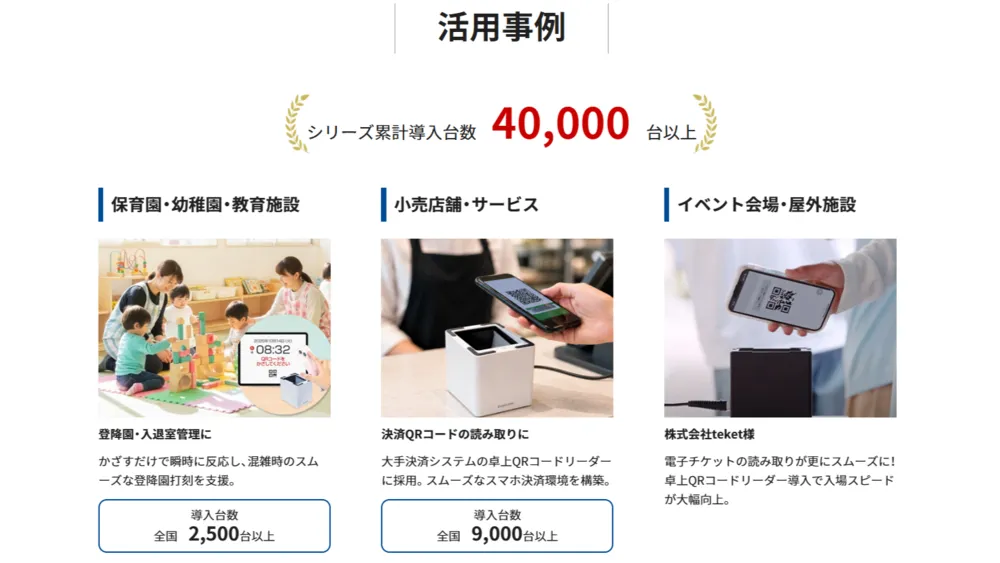 BC-NL3000UⅡ　豊富な採用実績