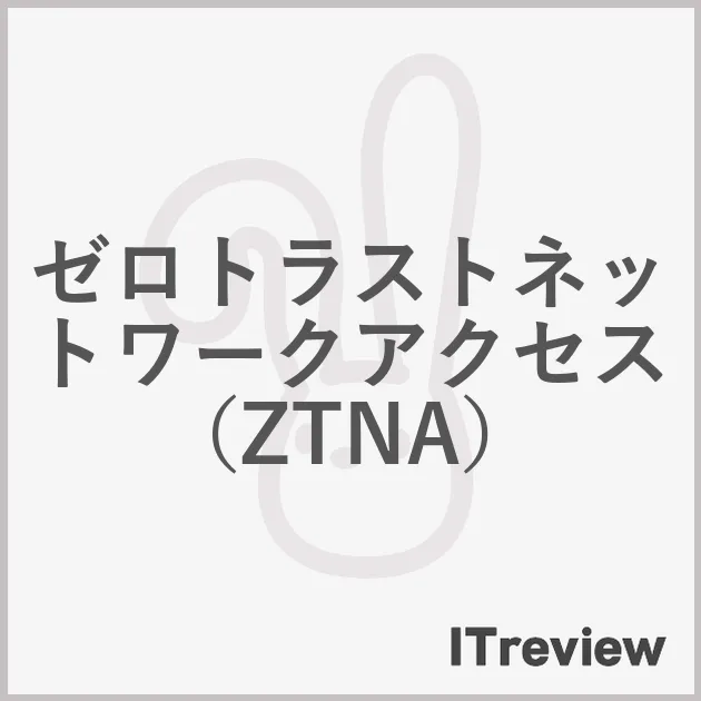 ゼロトラストネットワークアクセス（ZTNA）