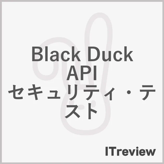 Black Duck API セキュリティ・テスト