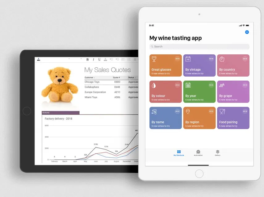 HCL Domino アプリの iPad での利用イメージ1