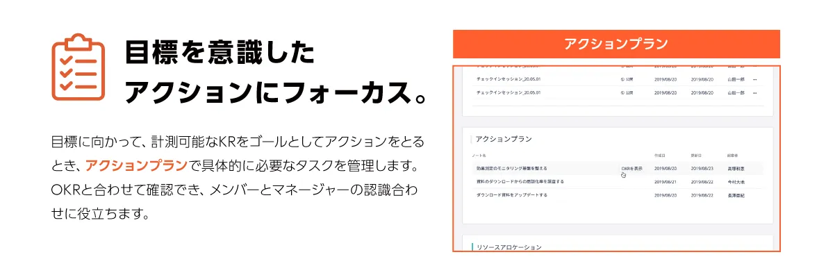 アクションプラン