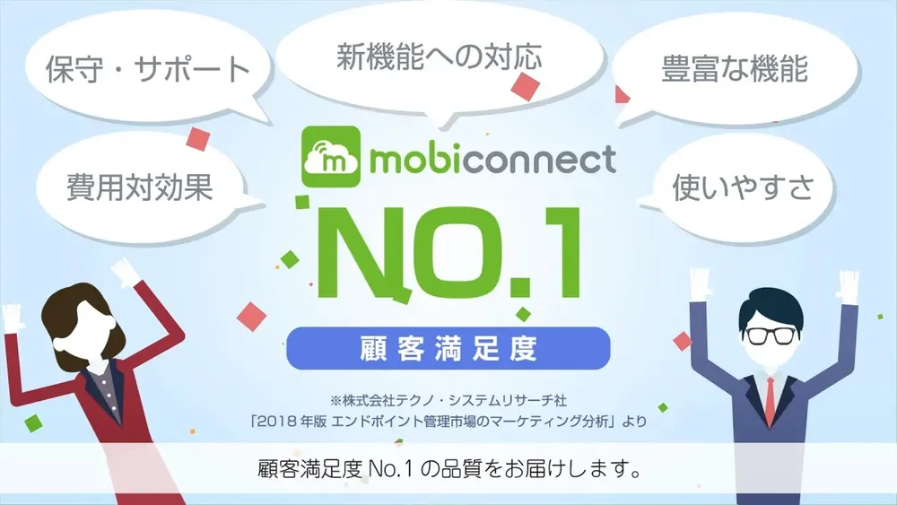 mobiconnectの特徴・導入事例など製品情報を紹介！【ITreview】IT製品のレビュー・比較サイト