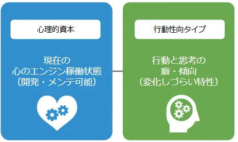 「心理的資本および行動性向タイプ」HEROIC診断の分析視点について