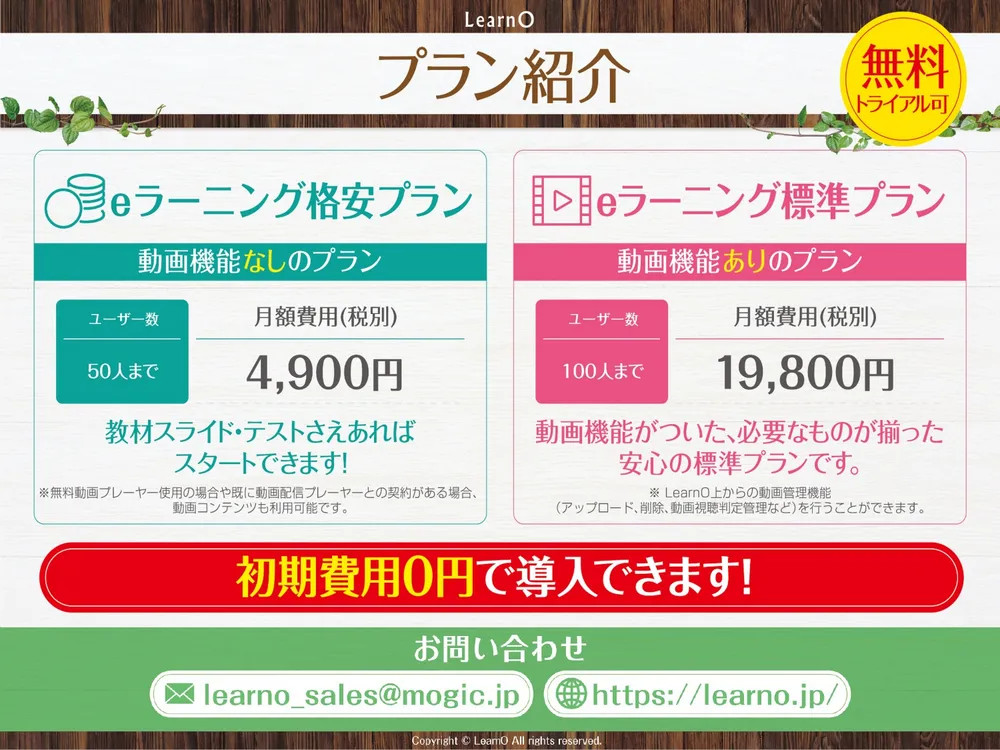 プラン紹介