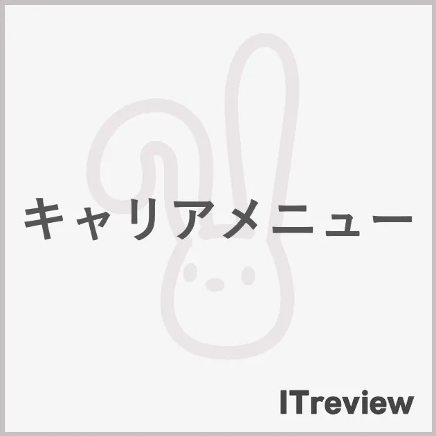 キャリアメニュー