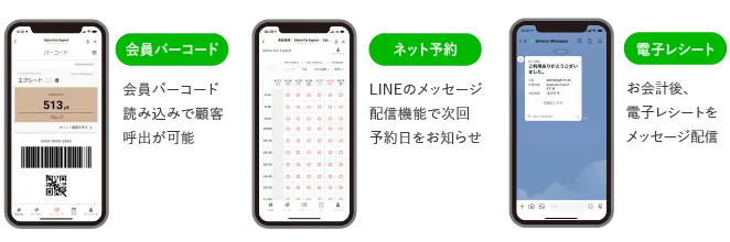 POSとLINE公式アカウントの連携でサロンワークを向上