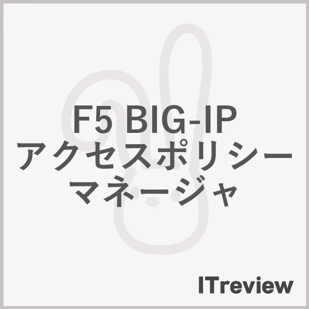 F5 BIG-IP アクセスポリシーマネージャ