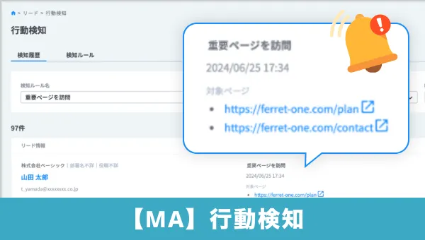行動検知