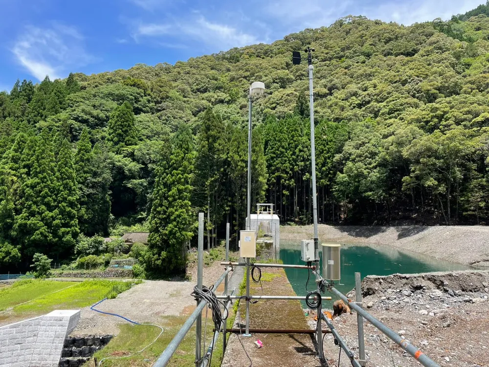導入イメージ　砂防堰堤工事