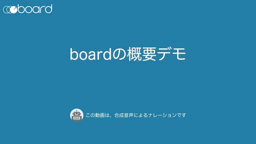 boardの概要デモ