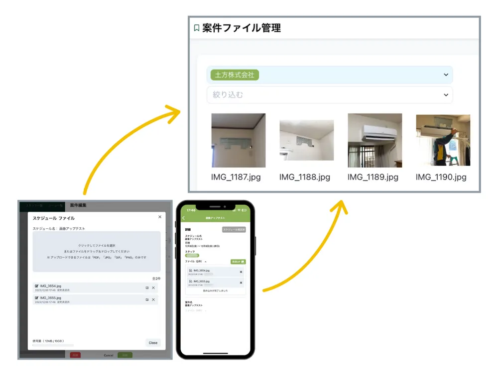 ファイル管理機能