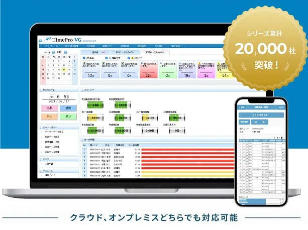 “やるべきこと” はすべてシステムが教えてくれるTOP画面