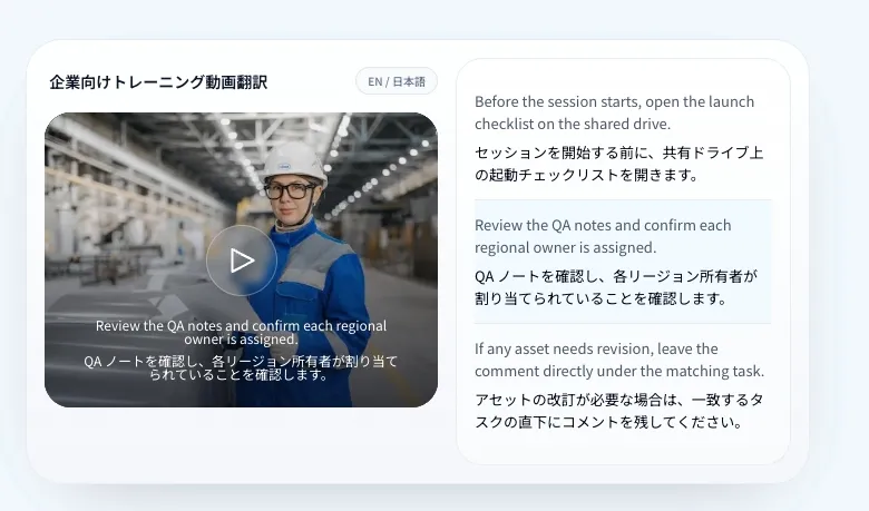 画像・動画・ウェブ文書の高速翻訳