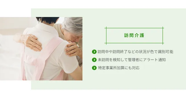 タイムリーに訪問情報を確認
