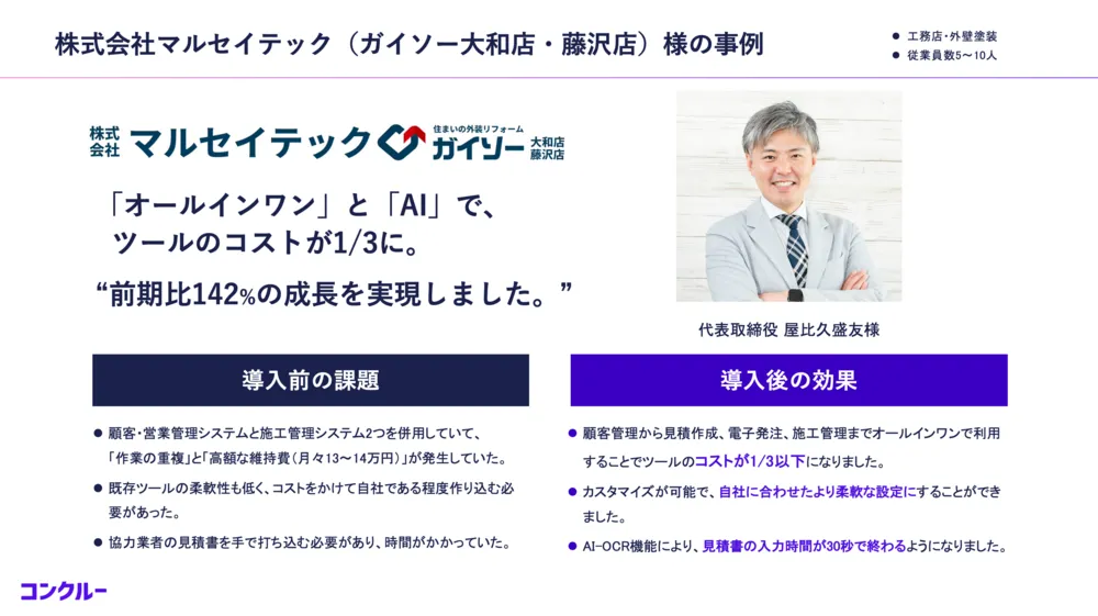 株式会社マルセイテック（ガイソー大和店・藤沢店）様の事例