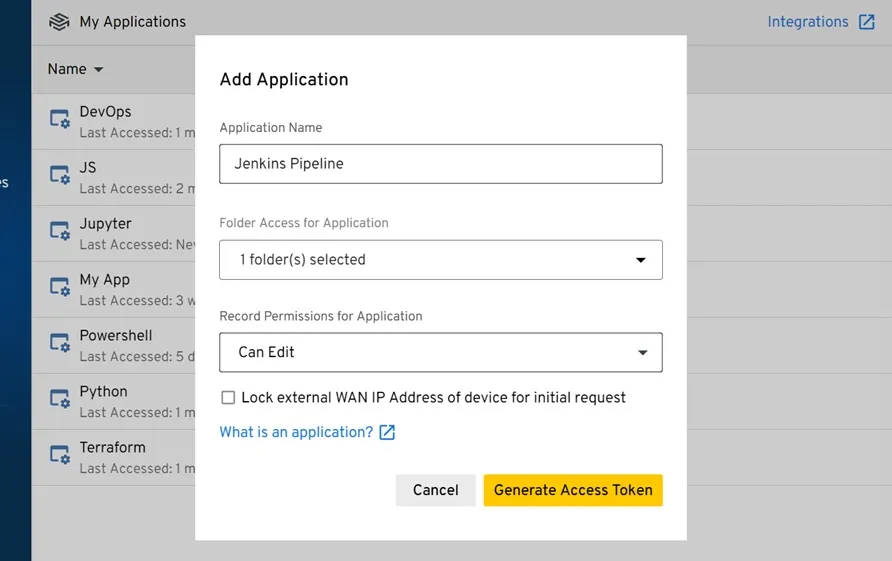 Keeperシークレットマネージャー