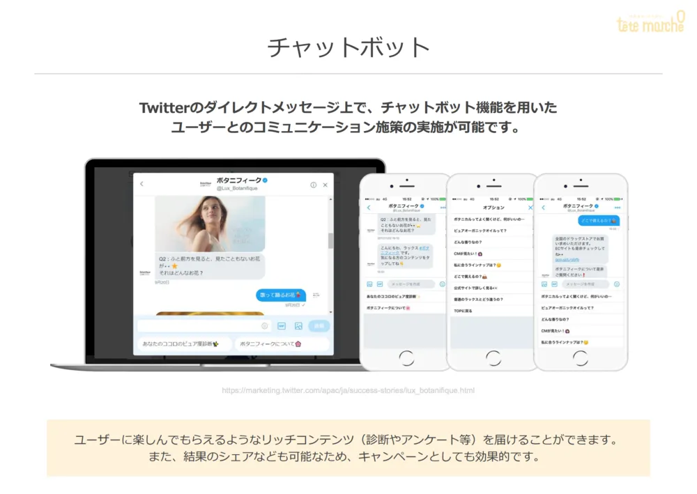 チャットボットとは