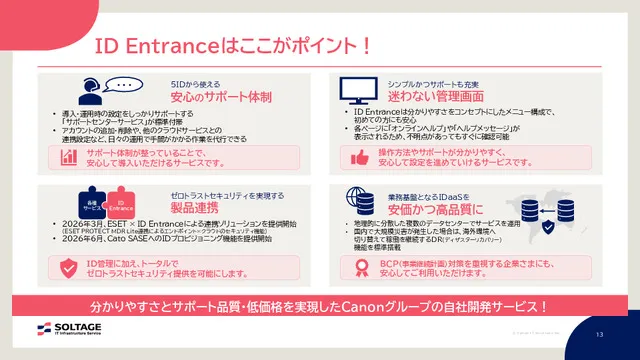 ID Entrance サービス紹介資料