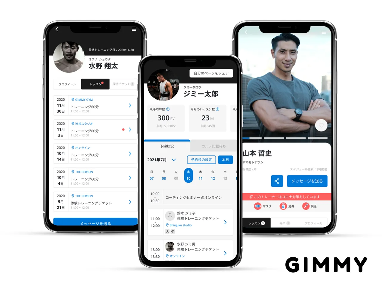 GIMMY(ジミー)パーソナルトレーナーのDX化