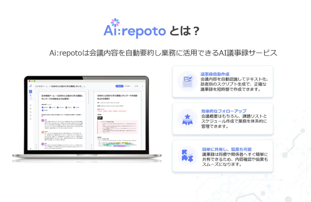 Ai:repotoとは？