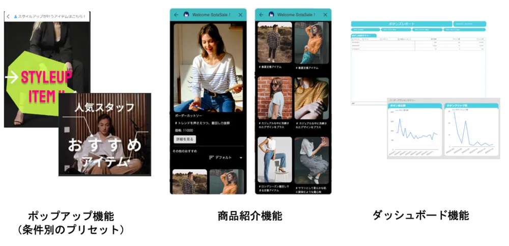 簡単に設定可能なプリセットがあるため、すぐに結果が出ます