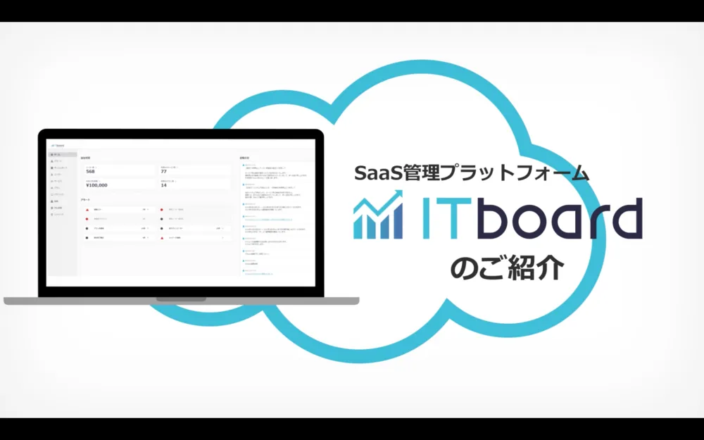 【サービス紹介】ITboard - SaaS管理プラットフォーム
