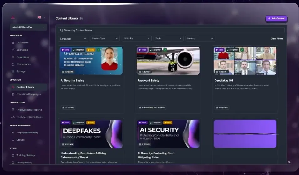 教育動画コンテンツ