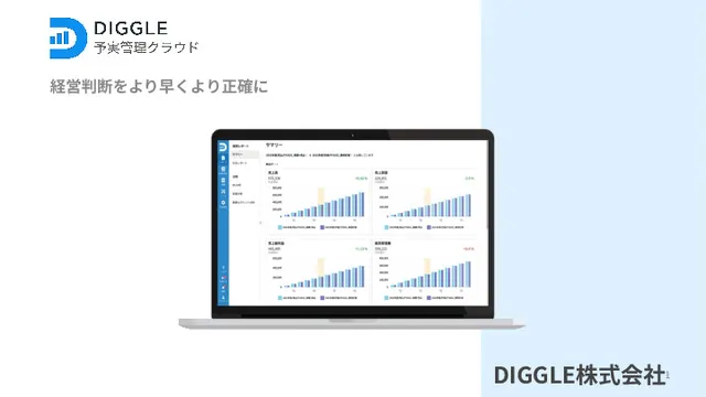 予実管理クラウド Diggle サービス紹介資料