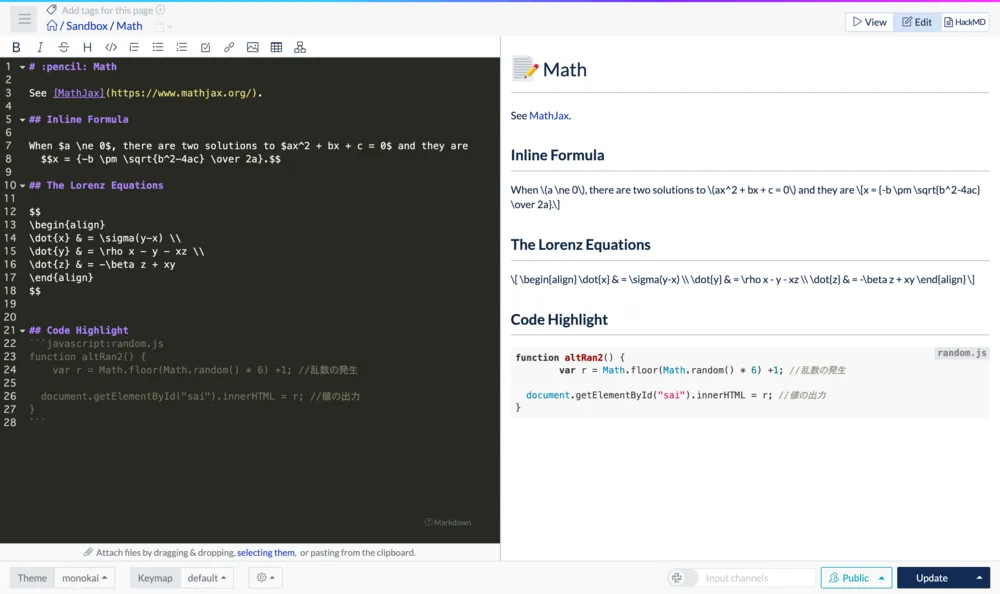 Markdown