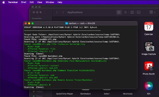Syhunt_CLI