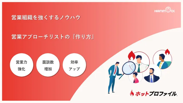 営業アプローチリストの「作り方」