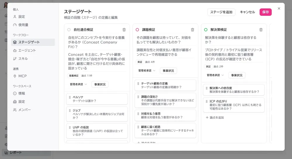 ステージゲート